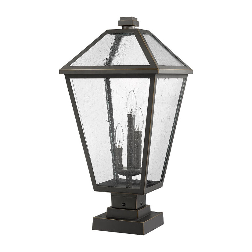 Z-Lite 579PHXLS-SQPM - Talbot 3 Light 12" Pier Mount