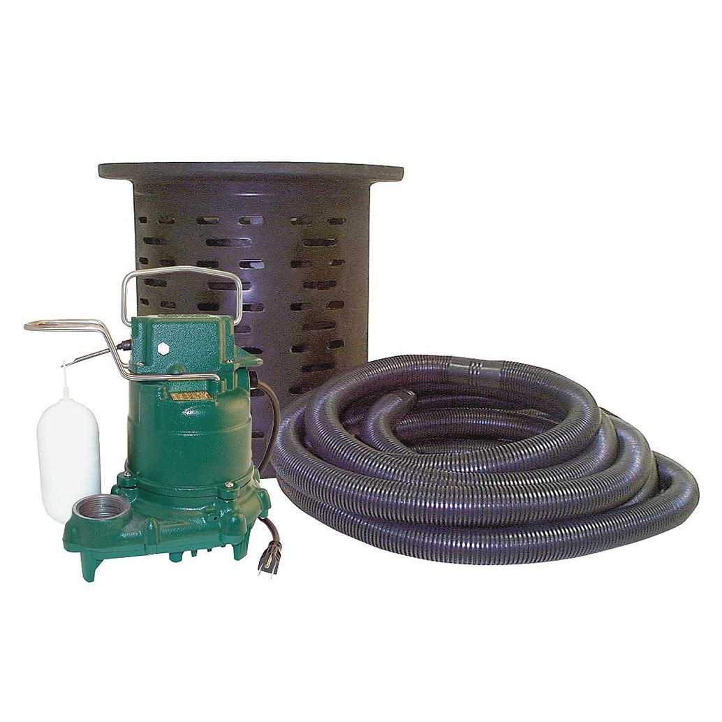 Zoeller 108-0001 - 3/10 HP Crawl Space Pumping System w/24' Hose, 115V