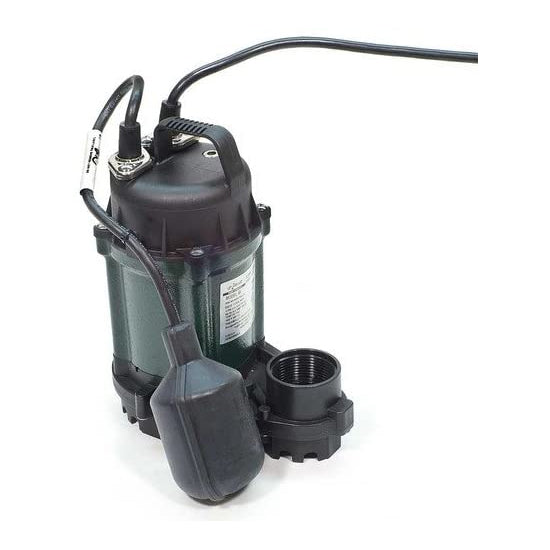 49-0005 - Water Ridd'r III Cast Iron Submersible Sump Pump - 1/4 HP w/ 10 Foot Cord