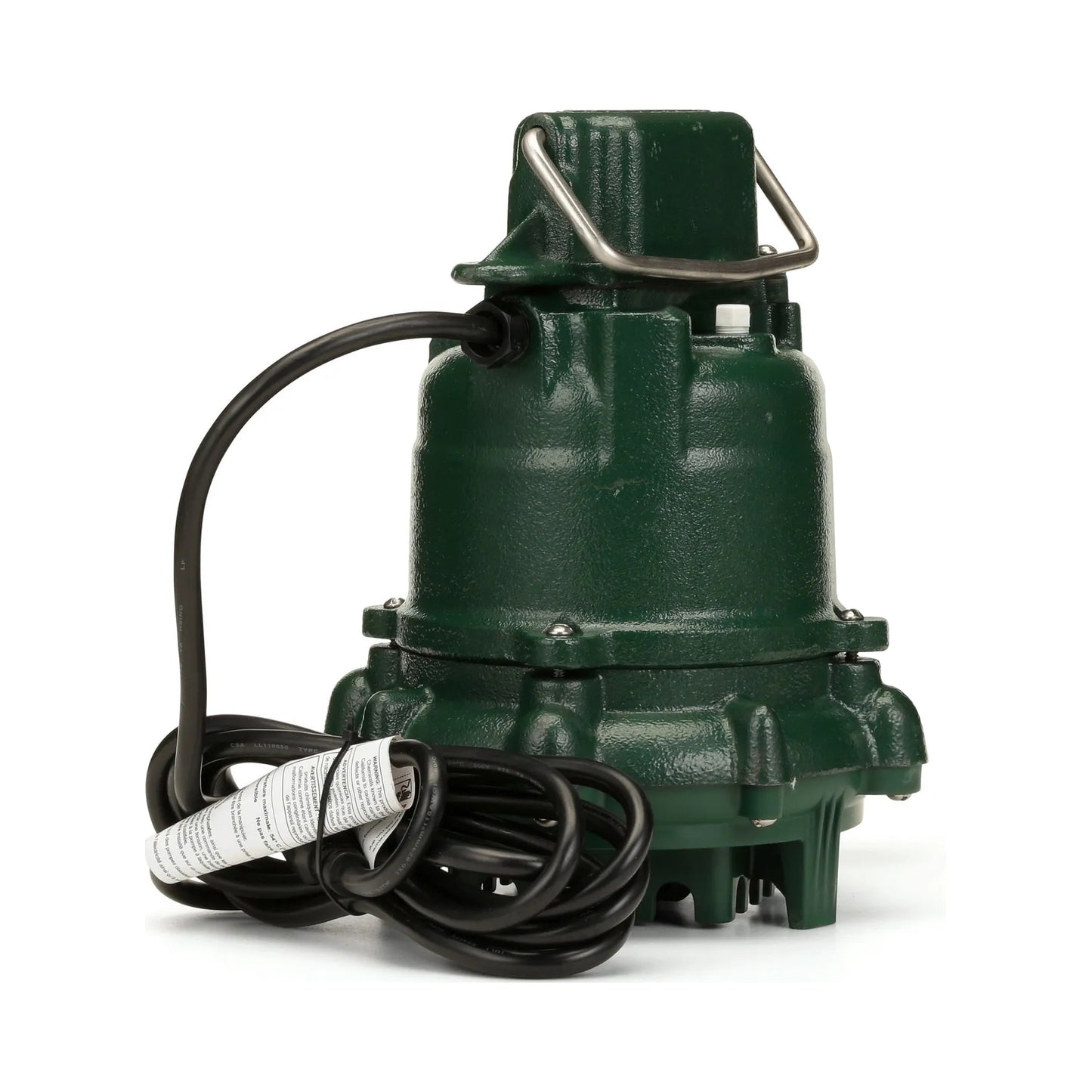 53-0002 - N53 Series Non-Automatic Cast Iron Sump Pump, 115V, 1/3 HP