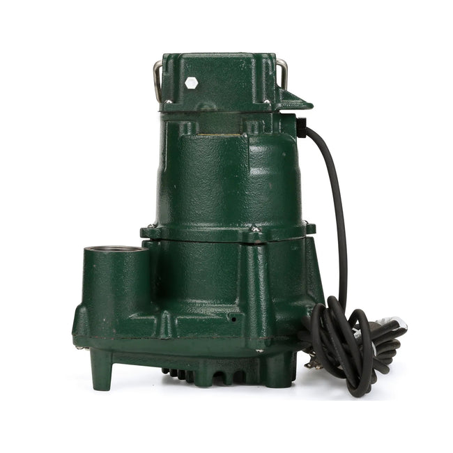 98-0002 - N98 Series Non-Automatic Cast Iron Effluent Sump Pump, 115V, 1/2 HP