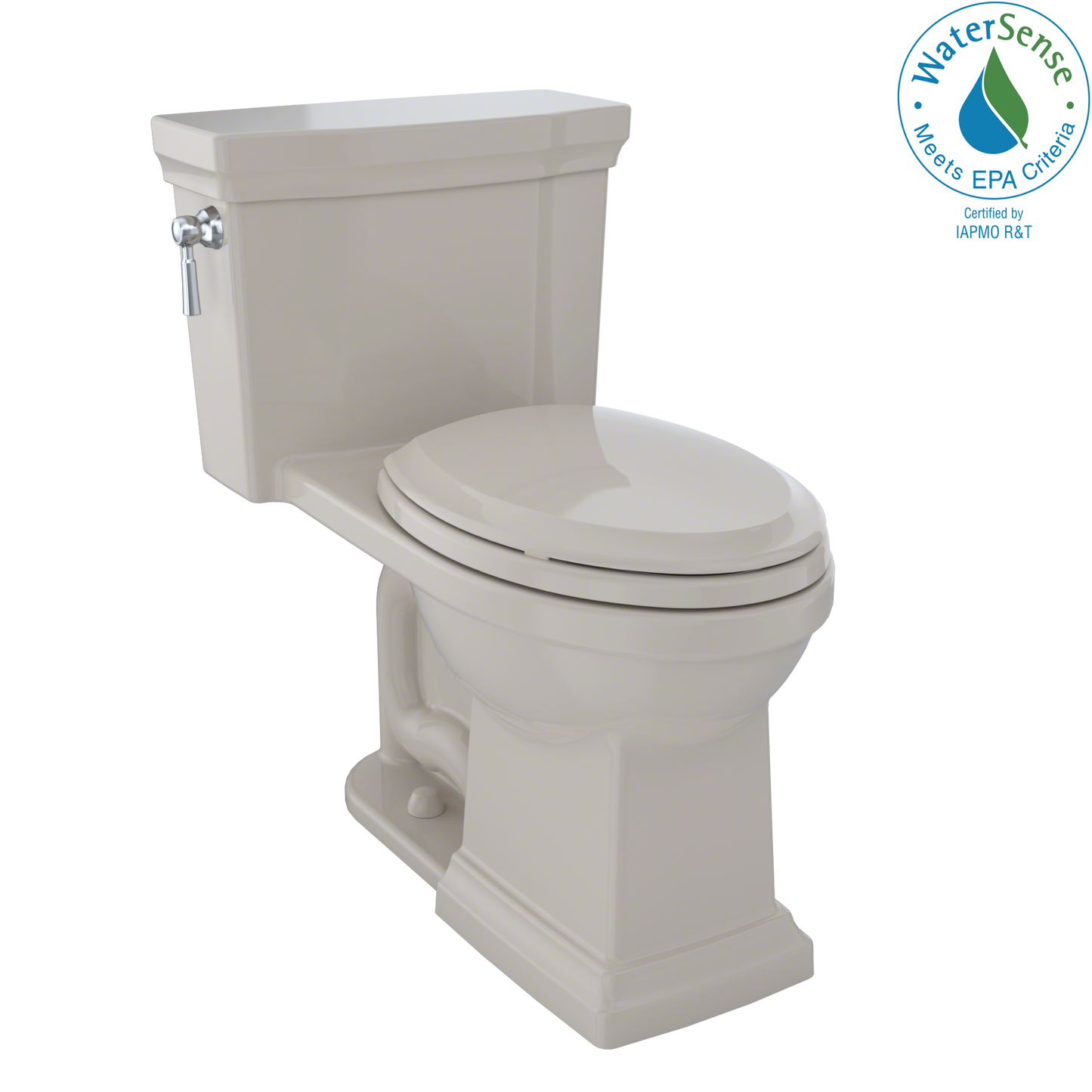 Toto MS814224CEFG#03 - Promenade II One-Piece Elongated 1.28 GPF Universal Height Toilet with CeFiON
